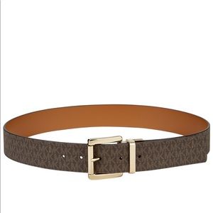 Michael Kors Reversible Leather Belt Small